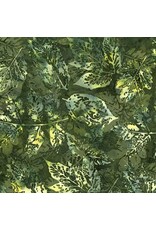 Hoffman Hoffman - Bali Handpaints - Leaves Tavarua - X2650-365