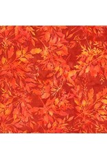 Hoffman Hoffman - Bali Handpaints - Leafy Cayenne - X2646-431