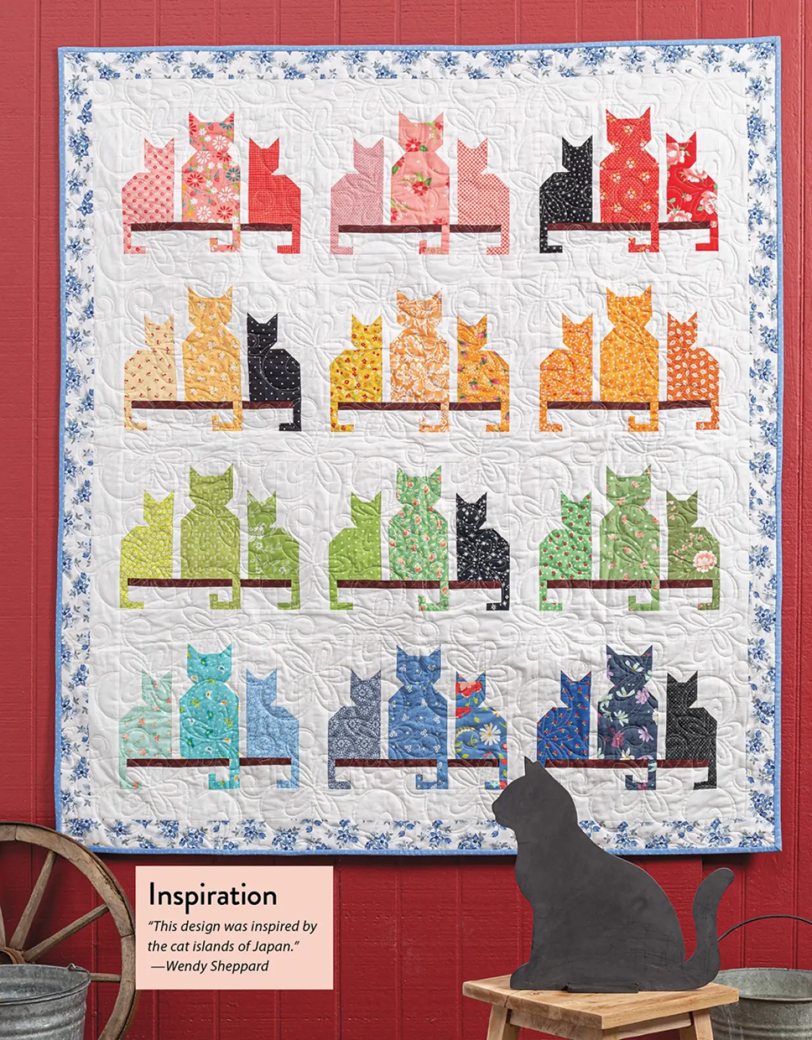 Annie's Scrap Quilting With Wendy Sheppard - boek met quiltpatronen