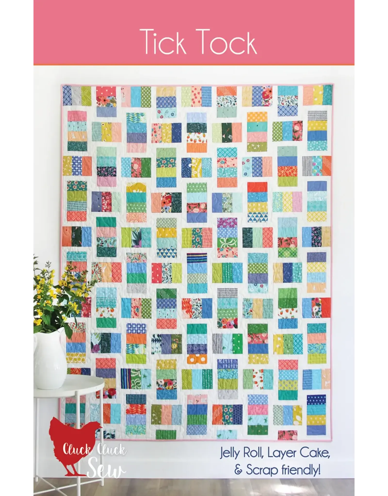 Cluck Cluck Sew Cluck Cluck Sew - Tick Tock - patroon voor quilt - CCS #197