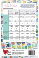 Cluck Cluck Sew Cluck Cluck Sew - Tick Tock - patroon voor quilt - CCS #197