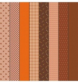Moda Gathered Lollies - Hazel - Five