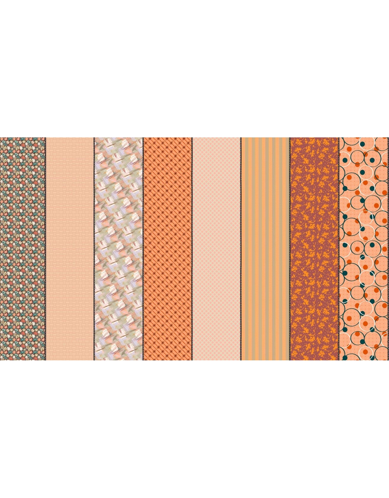 Moda Gathered Lollies - Trentham - Two