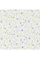 Moda Sweet Cecily - Forget Me Not Hyacinth coupon (± 50 x 110 cm)