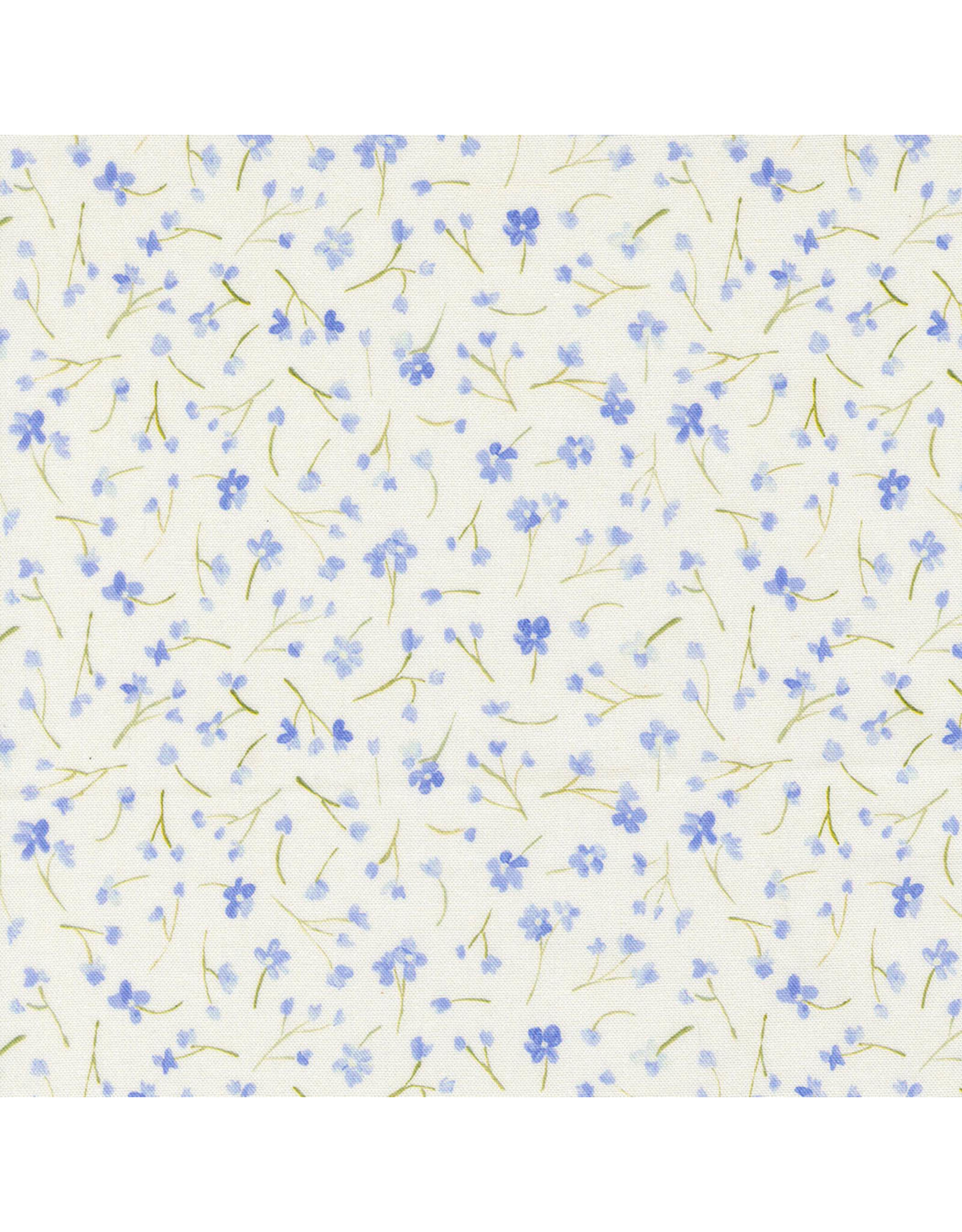 Moda Sweet Cecily - Forget Me Not Hyacinth coupon (± 50 x 110 cm)
