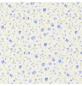 Moda Sweet Cecily - Forget Me Not Hyacinth coupon (± 50 x 110 cm)