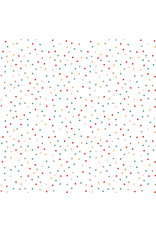 Poppie Cotton Poppie Cotton - Country Confetti - Marshmallow White - CC20190