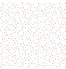 Poppie Cotton Country Confetti - Marshmallow White
