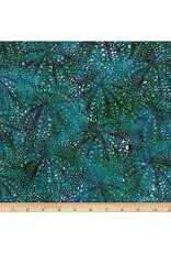 Hoffman Bali Handpaints - Jelly Fish Teal coupon (± 36 x 110 cm)