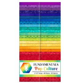 Lumin Fabrics Fundamentals - Pop Culture - 2,5 inch Strip Pack