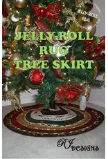 Diversen RJ Designs - Jelly-Roll Rug - Tree Skirt - RJD135