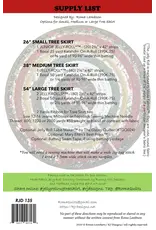 Diversen RJ Designs - Jelly-Roll Rug - Tree Skirt - RJD135