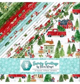 Kanvas Studio Snowy Greetings - 10 x 10 inch Stack