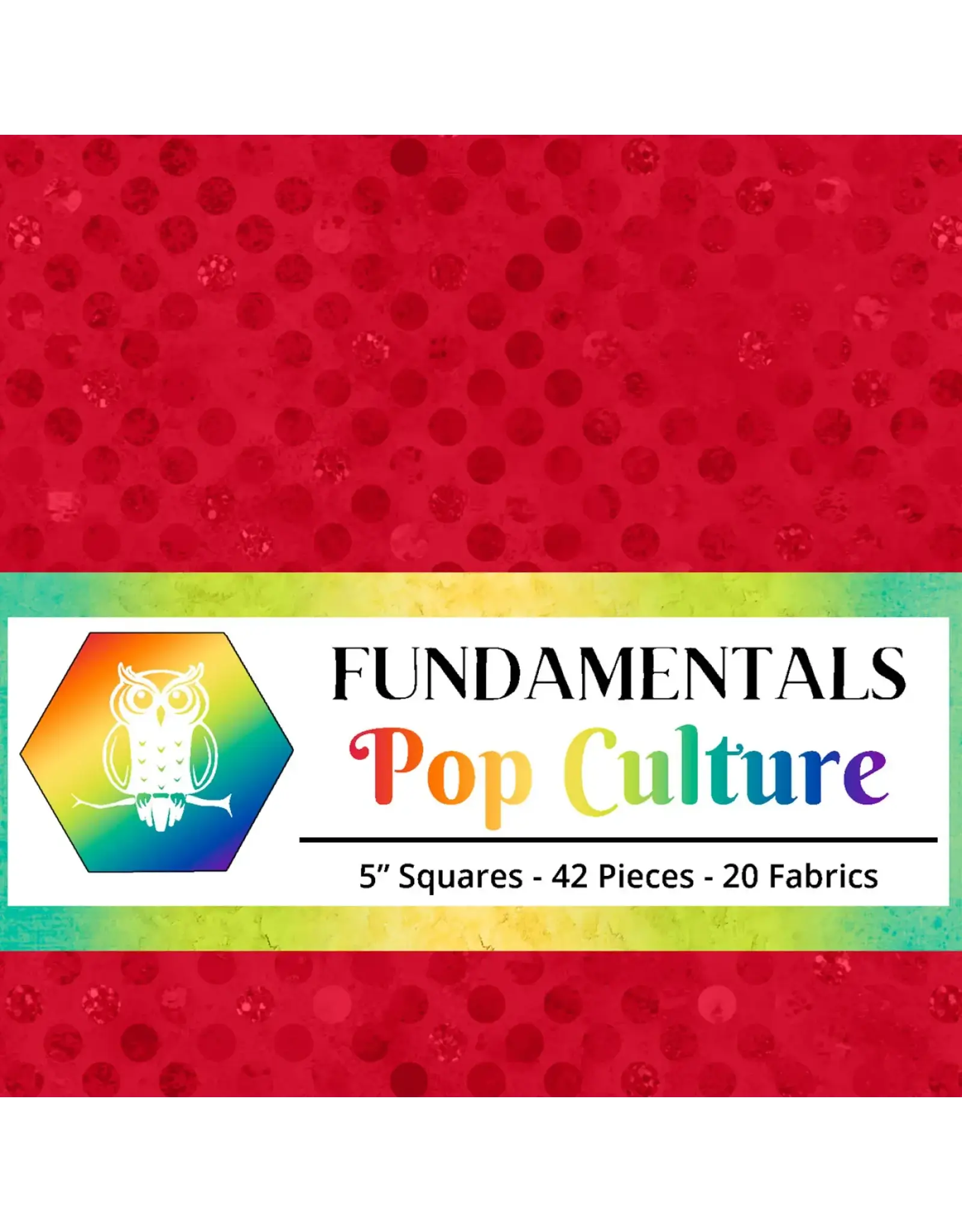 Lumin Fabrics Lumin Fabrics - Fundamentals - Pop Culture - 5 x 5 inch Stamp