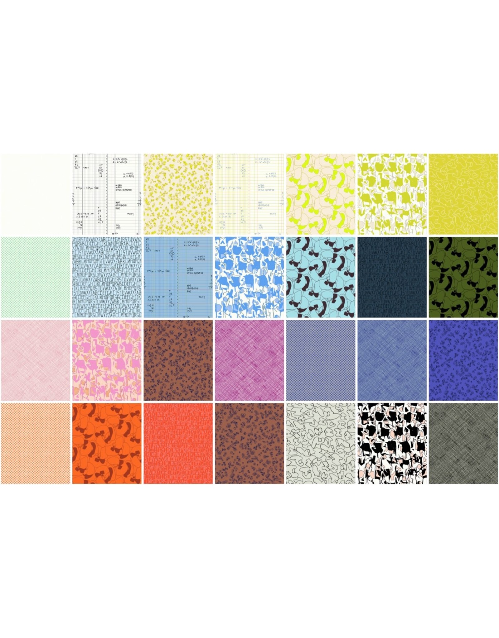 Moda Carolyn Friedlander - Memento - 5 x 5 inch Charm Pack