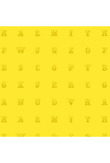 Andover Soliloquy - Typeset Sunshine coupon (± 69 x 110 cm)