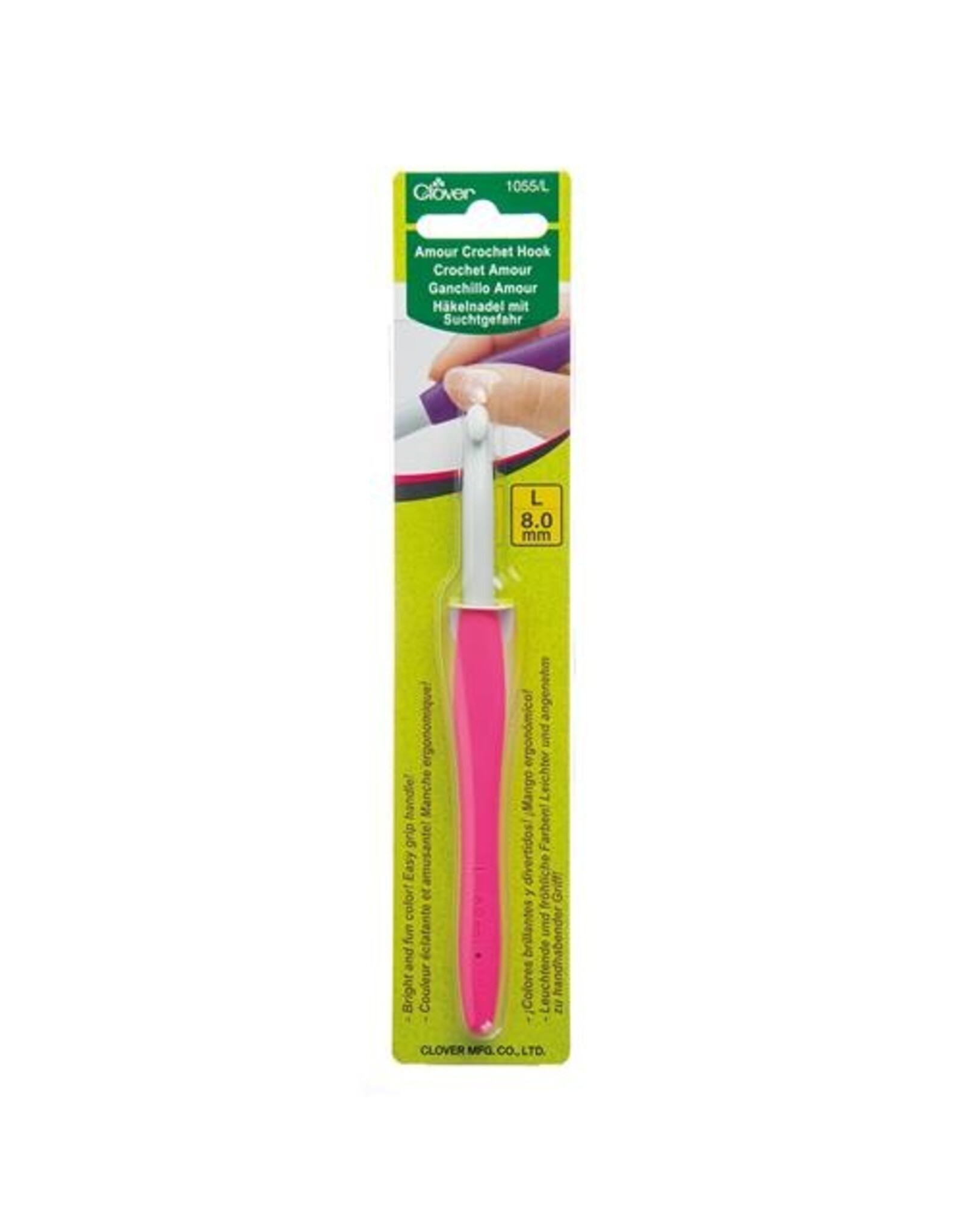 Clover Haaknaald - Clover Amour - 8.0 mm