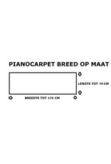 Pianocarpet Pianocarpet breed Op Maat