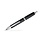 PILOT Capless Rhodié - Graphite Noir - Plume Moyenne - En Coffret