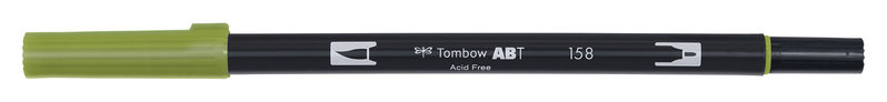TOMBOW ABT Dual Brush Pen, Olive Noire