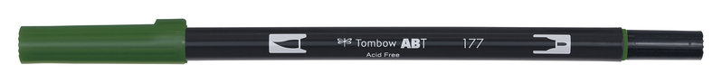 TOMBOW ABT Dual Brush Pen, Jade Foncé