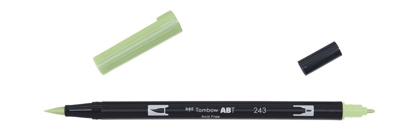 TOMBOW TOMBOW FEUTRE DOUBLE POINTE-VERT MENTHE-243