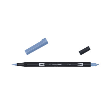 TOMBOW ABT Dual Brush Pen, Bleu Véritable