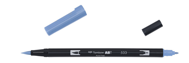 TOMBOW TOMBOW FEUTRE DOUBLE-BLEU PAON-533