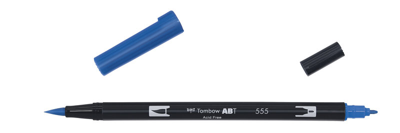 TOMBOW TOMBOW FEUTRE DOUBLE-BLEU OUTREMER-555