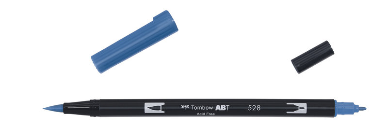 TOMBOW ABT Dual Brush Pen, Bleu Marine