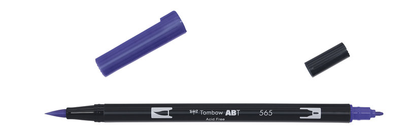 TOMBOW ABT Dual Brush Pen, Bleu Profond