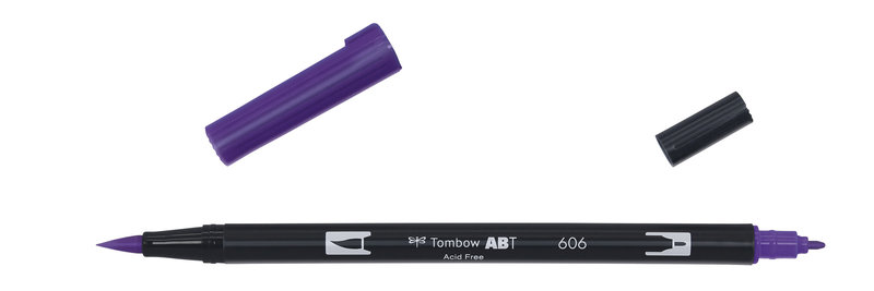 TOMBOW ABT Dual Brush Pen, Violet