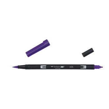 TOMBOW ABT Dual Brush Pen, Violet Impérial
