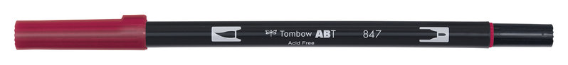 TOMBOW ABT Dual Brush Pen, Pourpre