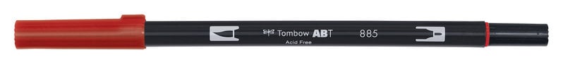 TOMBOW ABT Dual Brush Pen, Rouge Chaud