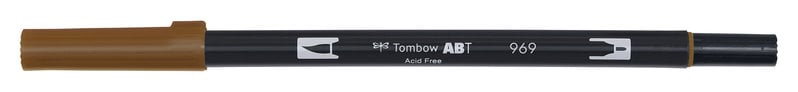 TOMBOW TOMBOW FEUTRE DOUBLE--CHOCOLAT-969