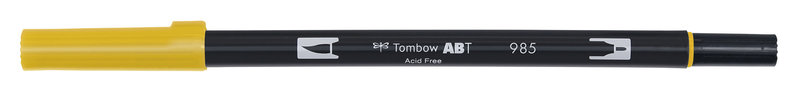 TOMBOW TOMBOW FEUTRE DOUBLE-JAUNE CHROME-985