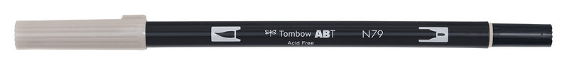 TOMBOW TOMBOW FEUTRE DOUBLE POINTE-GRIS CHAUD 2-N79