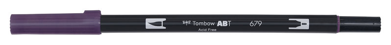 TOMBOW ABT Dual Brush Pen, Prune Noire