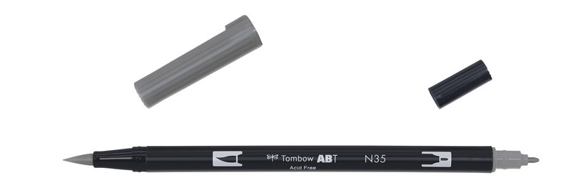 TOMBOW ABT Dual Brush Pen, Gris Froid 12