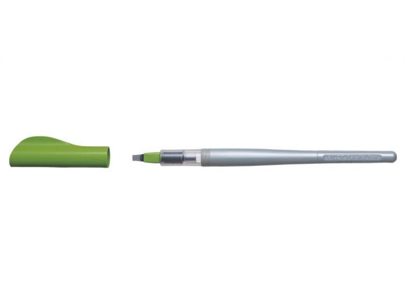 PILOT PARALLEL PEN 3,8 MM - VERT - PLUME LARGE - EN COFFRET