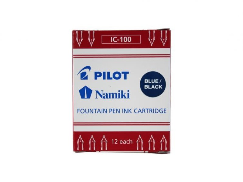 PILOT Boîte De 12 Cartouches - Bleu Nuit