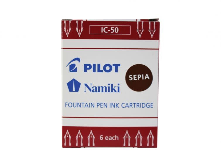 PILOT Boîte De 6 Cartouches - Sepia