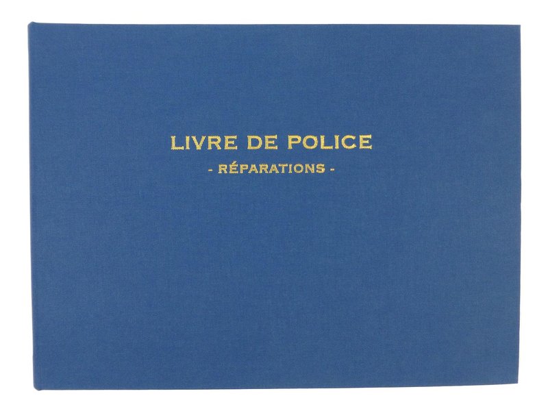 ELVE Registre Livre De Police Metaux Precieux-Reparations 21X30 200 P.