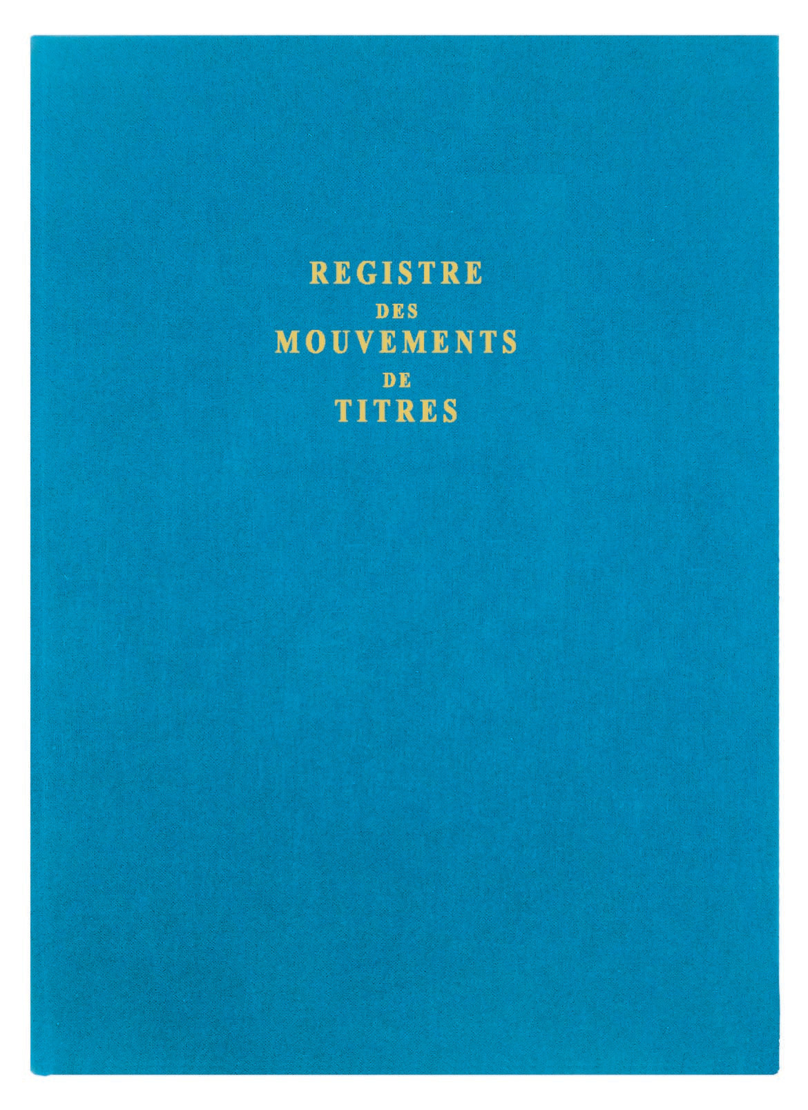 ELVE Registre Des Mouvements De Titres  297X210 100 P.