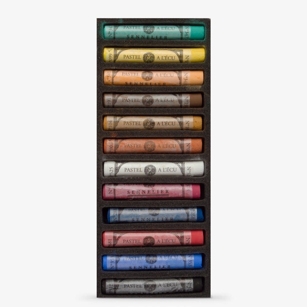 SENNELIER Boîte carton Pastel Ecu Initiation 12 Pastels