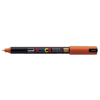 UNI-BALL POSCA MARQUEUR PC-1MR Pointe extra-fine Orange Foncé