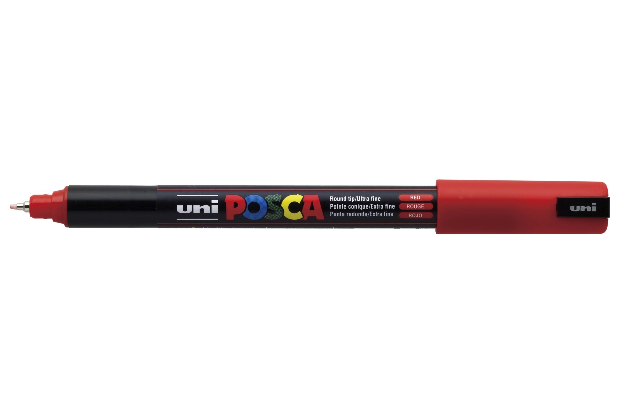 UNI-BALL Posca Marqueur pointe calibrée extra-fine PC1MR Rouge