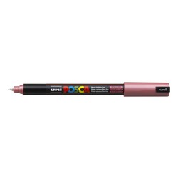 UNI-BALL Posca Marqueur pointe calibrée extra-fine PC1MR Rouge Métal
