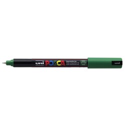 UNI-BALL Posca Marqueur pointe calibrée extra-fine PC1MR Vert Foncé